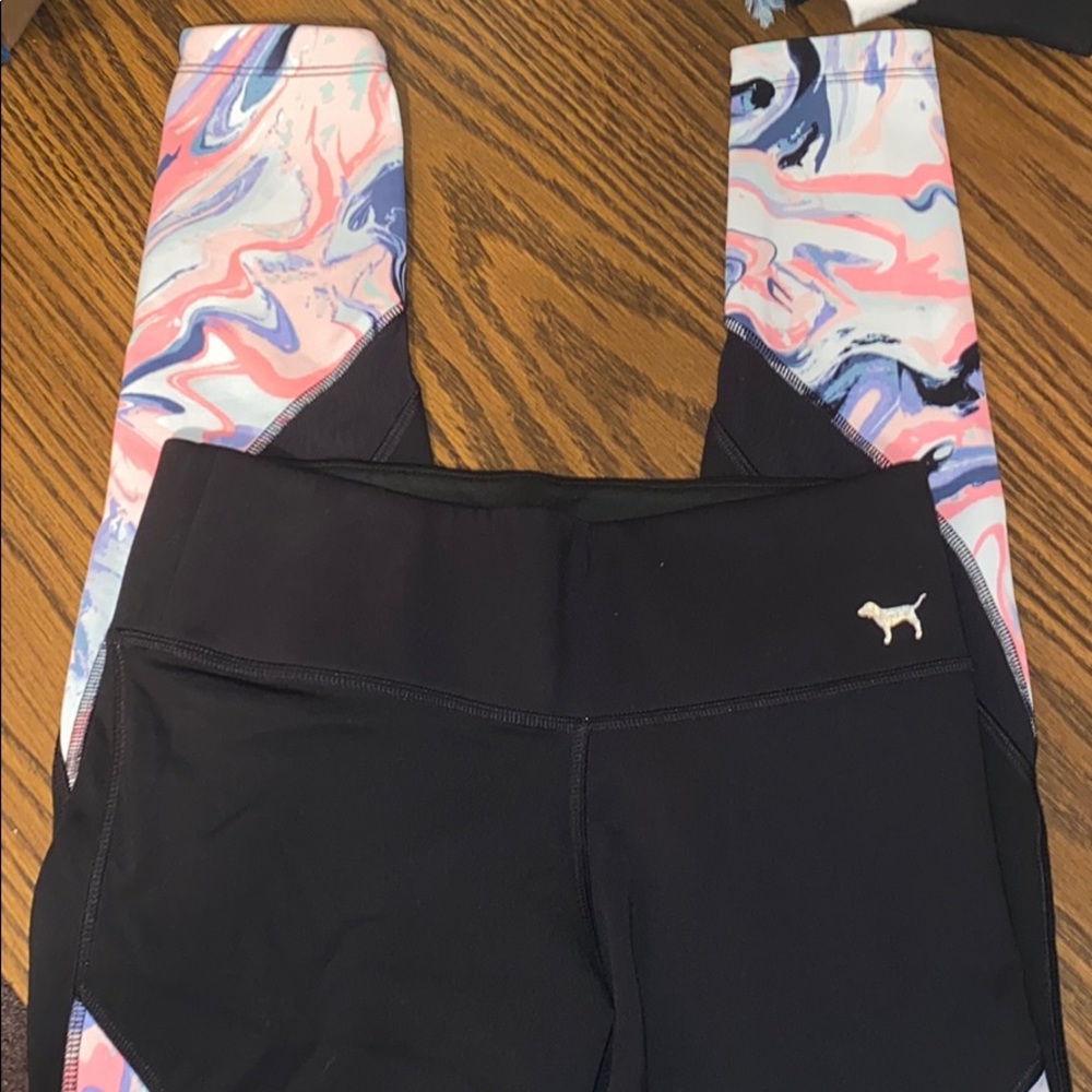 Pink leggings